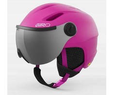 MIVIDA Šalmas žieminis vaikiškas GIRO BUZZ MIPS matinis ryškiai rausvas dydis S (52-55.5 cm)