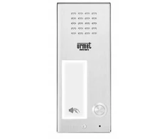 Miwi Urmet 6025/PR1-RF Urmet Pokalbio skydelis ELITE, 1 iškvietimo mygtukas, bekontaktis skaitytuvas, informacinis modulis