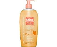 Mixa Baby Foaming Oil Bath &amp; Shower valomasis losjonas vaikams, 400 ml