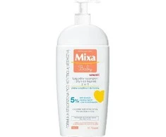 Mixa Baby 2in1 švelnus šampūnas ir prausiklis plaukams bei kūnui be muilo 400ml