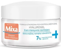 MIXA Ekspert Hyalurogel Light intensyviai drėkinantis gelinis veido kremas, 50 ml