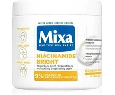 Mixa Niacinamide Bright Moisturising Anti-Dark Spot Kremas skaistinantis ir drėkinantis veido kremas, 400 ml