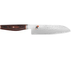 Miyabi Santoku peilis 14 cm, Raudona, Glotnus