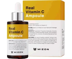 Serumas veido odai Mizon Real Vitamin C Ampoule, su vitaminu C, skaistina odą, 30 ml