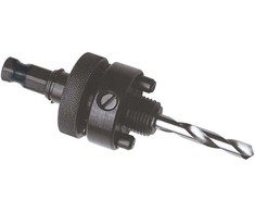 MK Morse Pilot grąžtas su adapteriu skylių pjūklams, kurių skersmuo nuo 32 iki 152 mm (MORSE-PTA-MA35PS)