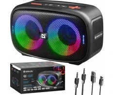Defender BLUETOOTH SPEAKER Q5 BT 5.3 20W LED/BT/FM/USB/TWS