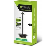 Techly Bezprzewodowa lampka LED su podstawą RGB dotykowa ściemniana