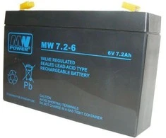 Mpl Power Elektro AKUMULIATORIUS 6V/7.2AH-MWS MW Power