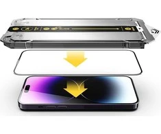 „Mobile Origin“ ekrano apsauga „iPhone 14 Pro Max“ su paprastu uždėjimu