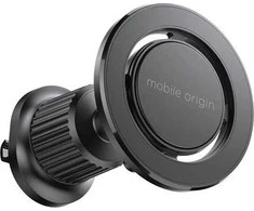 „Mobile Origin“ magnetinis automobilio laikiklis ventiliacijos angai MO9 su metaline plokštele