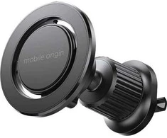 „Mobile Origin“ magnetinis automobilio laikiklis ventiliacijos angai MO9 su metaline plokštele