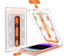 „Mobile Origin“ ekrano apsaugos iPhone 11 Pro / XS / X su lengvai aplikuojamais lipdukais, 2 vnt. pakuotėje.