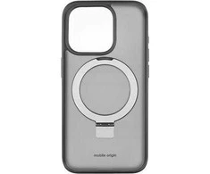 Mobile Origin Mobilus Origin RingMag dėklas, juodas – iPhone 15 Pro