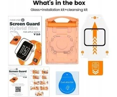 Mobile Origin Screen Guard hibridinė plėvelė – Apple Watch 6/5/4/SE 44mm