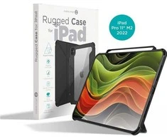 Mobile Origin Tvirtas dėklas, juodas - iPad Pro 11" M2 2022 4-osios kartos