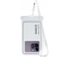 Mobile Origin Mobilus Origin Neperšlampamas plaukiojantis dėklas 6,5", balta/juoda