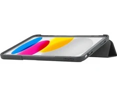 Mobilis 062006 etui na tablet 27,9 cm (11") Dėklas su klapką Juodas, Permatomas