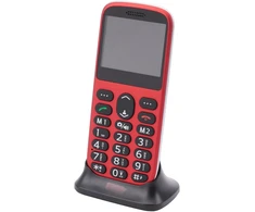 Mobilusis telefonas Olympia Olympia Mobiltelefon SUN raudona