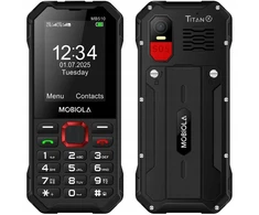 Mobilusis telefonas Mobiola telefon dla seniora MB510 TitanX 4G juoda