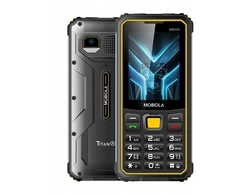 Mobiola mobilusis telefonas senjorams MB520 TitanX 4G sustiprintas juodas 128GB