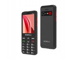 Mobilusis telefonas Mobiola telefon dla seniora MB900 4G juoda 48MB/128MB