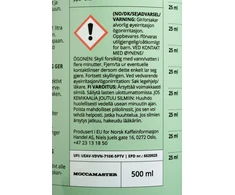 Moccamaster Kavos aparato priedų valymo priemonė 0,5 l (145)