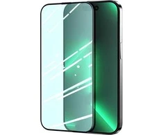 „Mocco Full Face“ / „Full Glue“ grūdinto stiklo pilnas dengimas su rėmeliu Apple iPhone 14 Pro Max Juodas