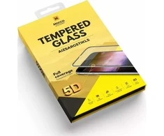 „Mocco Full Glue 5D Signature Edition“ grūdinto stiklo apsauginis stiklas su rėmeliu, visiškai padengiantis visą ekraną „Xiaomi Redmi 7A“ Juodas