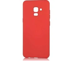 Mocco Liquid Silicone dėklas skirtas Samsung Galaxy A41, raudonas