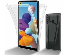Mocco Original Clear 2mm silikoninis dėklas skirtas Samsung Galaxy A21, skaidrus (EU Blister)