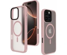 „Mocco Signature MagSafe“ galinis dėklas, skirtas „Apple iPhone 16 Pro Max“.