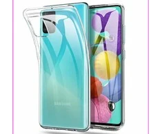 Mocco Ultra Back 1 mm silikoninis dėklas skirtas Samsung Galaxy A22 4G, skaidrus