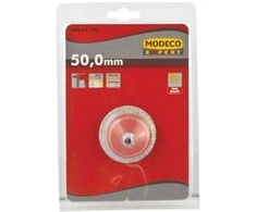 Šveitimo šepetys puodo tipo, kampiniam šlifuokliui (varis) M14 Modeco Expert | d-100 mm