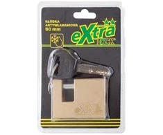 Modeco Extra Lock žalvarinė pakabinama spyna su velenu 60mm (MN-02-460)