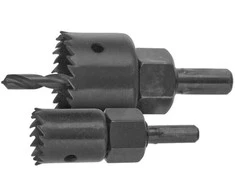Grąžtas Modeco Grąžtų komplektas su pagrindiniu grąžtu 19-64mm 8 vnt. - MN-65-622