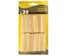 Modeco Dailidės pleištai plokštėms 20 vnt. MN-37-115