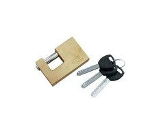 Modeco EXTRA LOCK žalvarinė pakabinama spyna su velenu 75mm MN-02-475