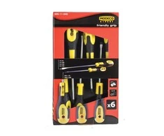 Modeco Atsuktuvų rinkinys FRIENDLY GRIP 6 vnt. - MN-11-040