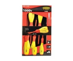 Modeco Izoliuotų atsuktuvų rinkinys 1000V 6vnt. - MN- 11- 070