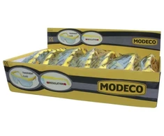 Modeco mėlyni apsauginiai akiniai 12 vienetų (MN- 06- 102)