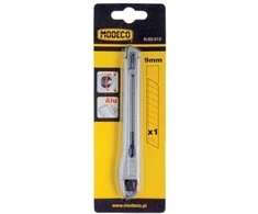 Modeco Metalinis peilis peiliams 9mm 12vnt. - MN- 63-013