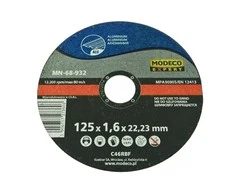 Modeco Plokščias šlifavimo diskas aliuminio pjovimui 230x1,9x22,23mm 25vnt - MN-68-935