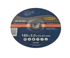 Modeco Išgaubtas šlifavimo diskas metalui pjauti 125mm 25vnt. - MN-68-902
