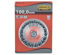 Modeco vielinis diskinis šepetys, skirtas 115 mm šlifuokliui (MN-69-121)