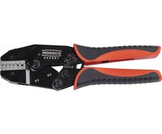 Modeco Žiedinių antgalių užspaudimo replės 0,5–4 mm² 6–16 mm² 220 mm CRMO TPR MN-20-189