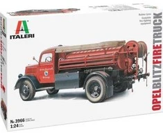 Italeri Opel Blitz gaisrinis sunkvežimis 1/24 plastikinis modelis (3966)