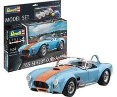 Revell ’65 Shelby Cobra 427 dovanų rinkinys 1:24, su dažais ir klijais