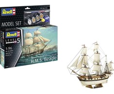 Revell HMS Beagle dovanų rinkinys 1:96 – plastikinis modelis 65458