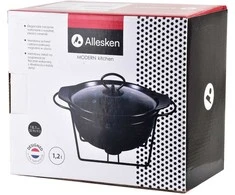 Modern Kitchen MODERNI VIRTUVĖ Indas su šildytuvu 1,2l 22,9x19,3xH8,7cm