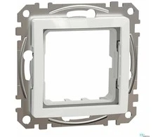 Modulio adapteris 45x45 mm (be tvirtinimo kabliukų) Schneider Sedna Design SDD111907 baltas